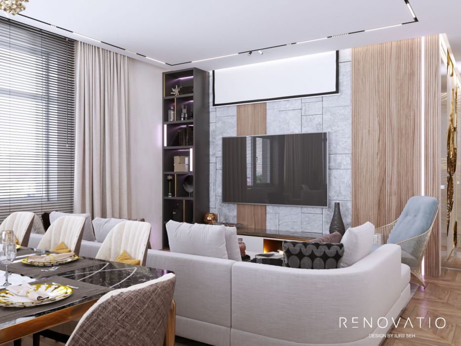 Projects - Apartments - Novopecherski Lypky - A photo  14