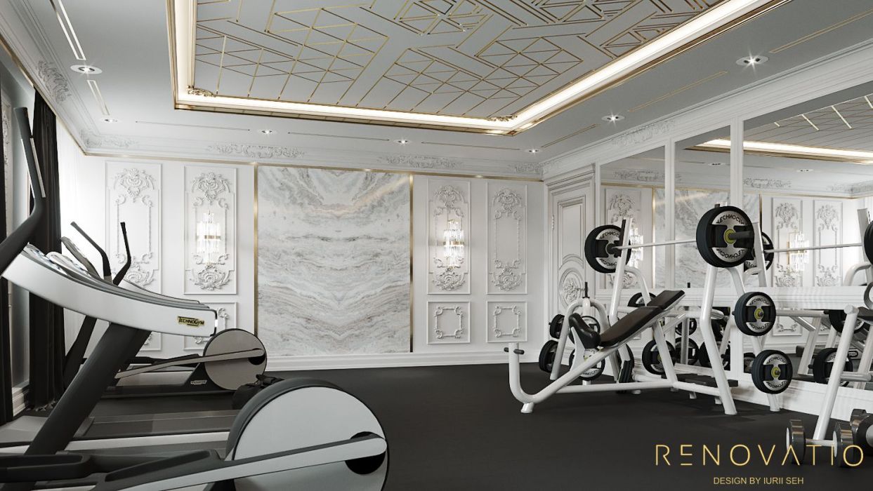 Projects - Gyms - Gym Hall In Cottage - A photo  1