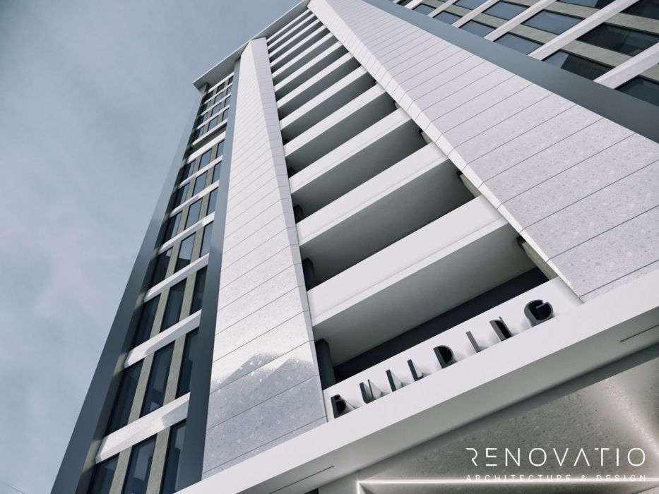 Projects - Facades - Facade Of An Office Building - A photo  5