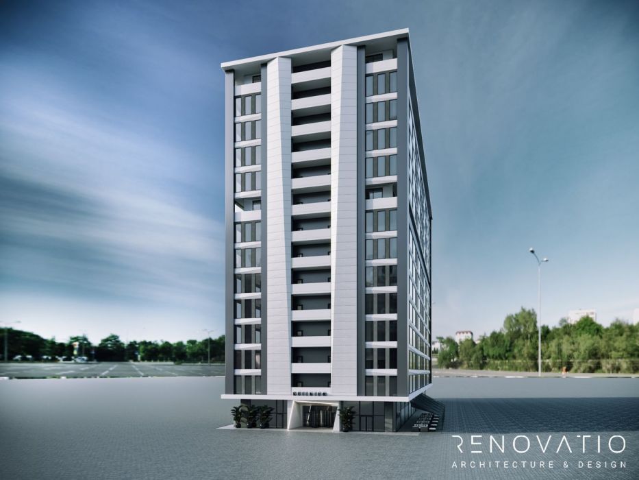 Projects - Facades - Facade Of An Office Building - A photo  6