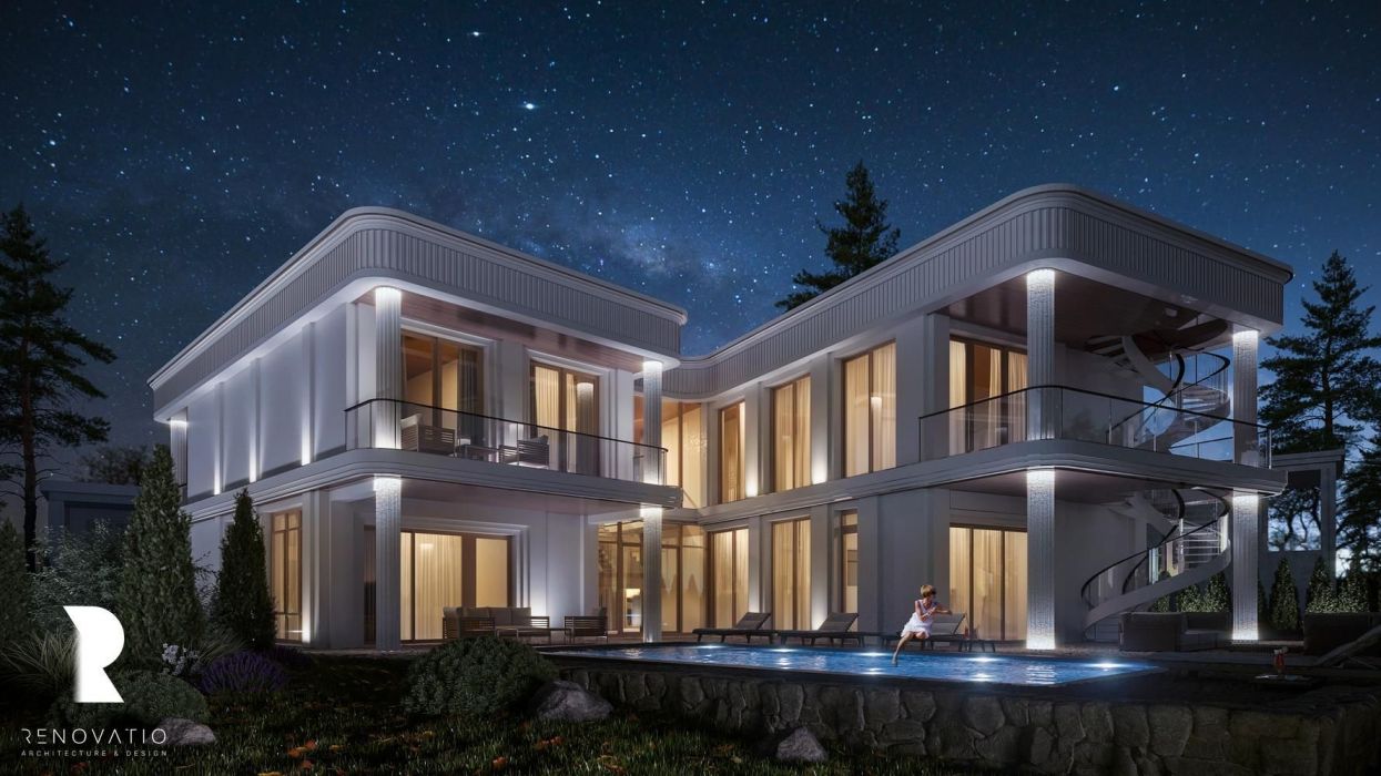 Projects - Facades - House Art-Deco - A photo  2