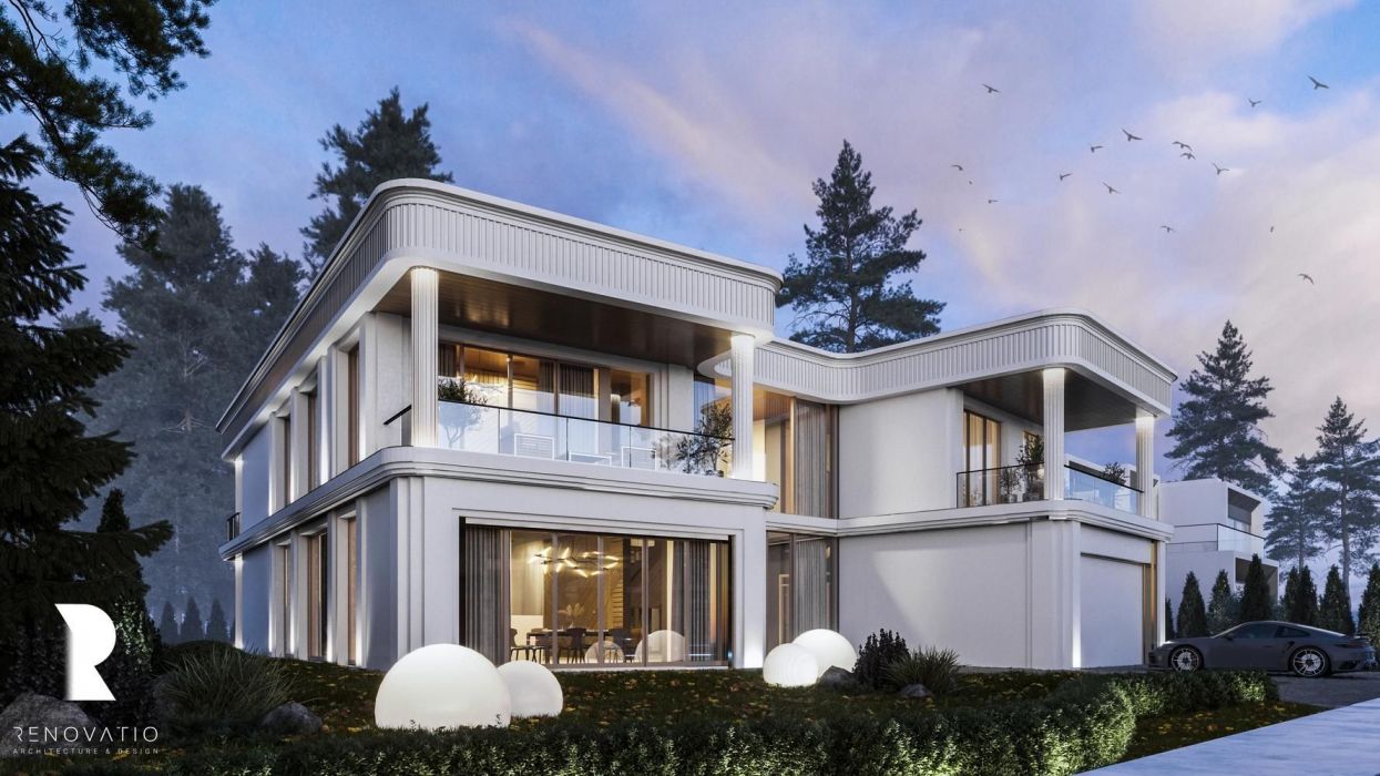 Projects - Facades - House Art-Deco - A photo  3