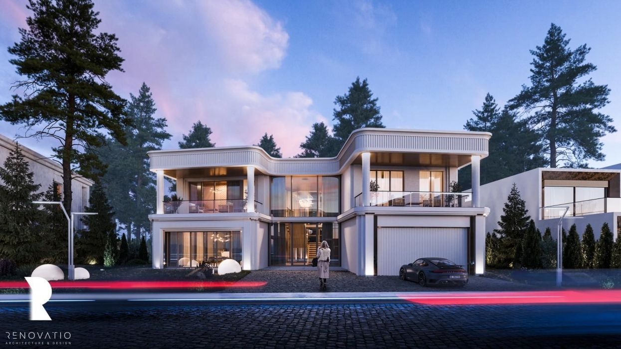 Projects - Facades - House Art-Deco - A photo  4