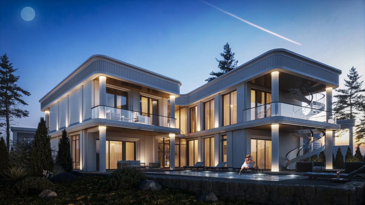 Projects - Facades - House Art-Deco - A photo  1