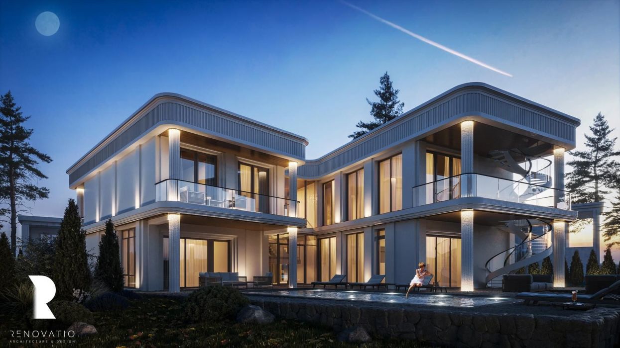 Projects - Facades - House Art-Deco - A photo  5