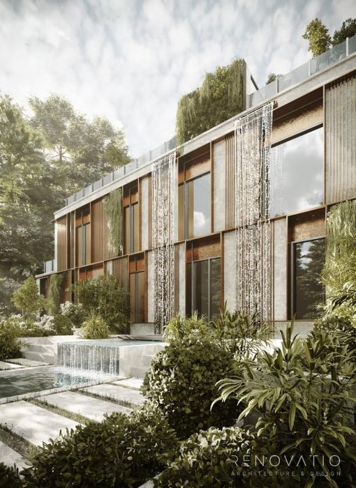 Projects - Facades - Restaurant In The Cottage Village Elysium - A photo  3