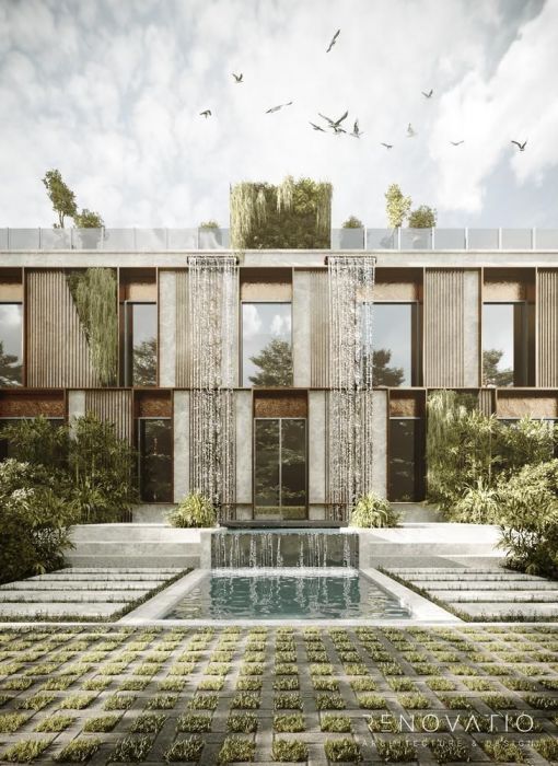 Projects - Facades - Restaurant In The Cottage Village Elysium - A photo  4