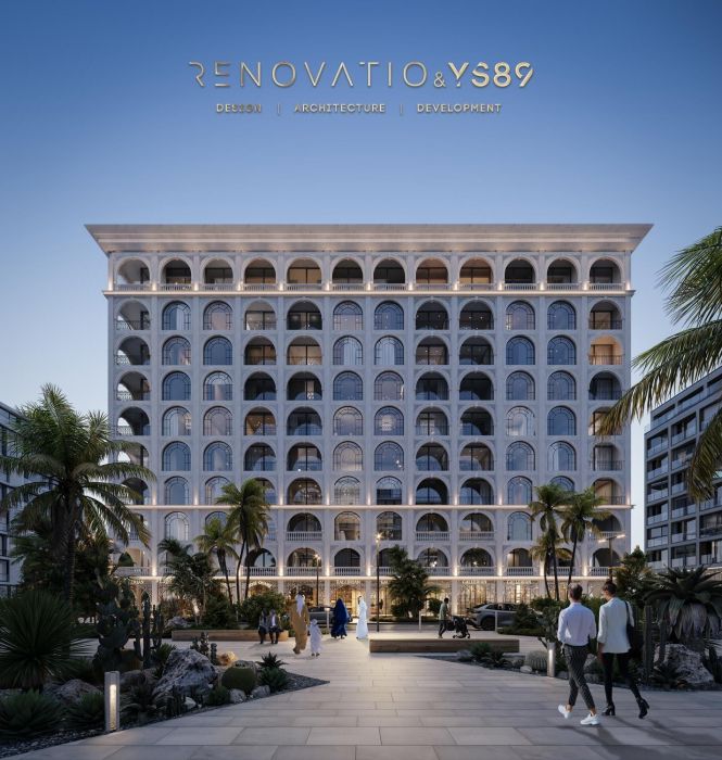 Projects - Commercial Design And Urban Projects - Apartment 10 Story Building 120000 Sq.ft - A photo  2