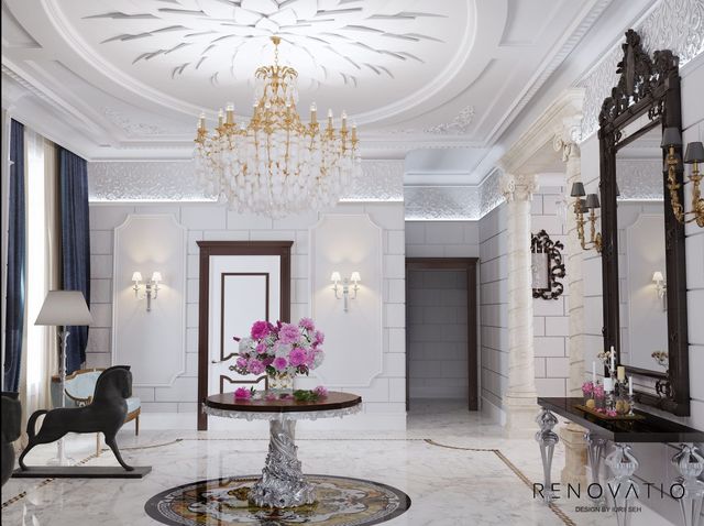 Projects - Houses & Cottages - House In French Style - A photo  1