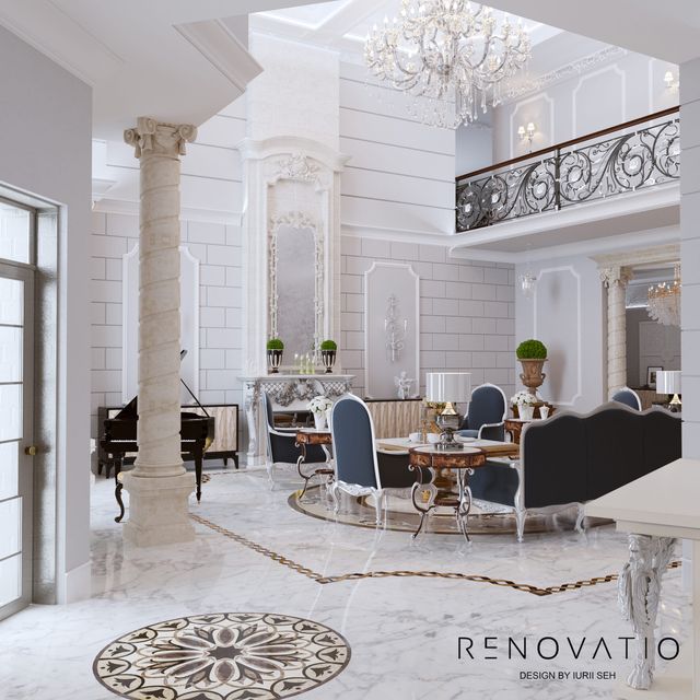 Projects - Houses & Cottages - House In French Style - A photo  10